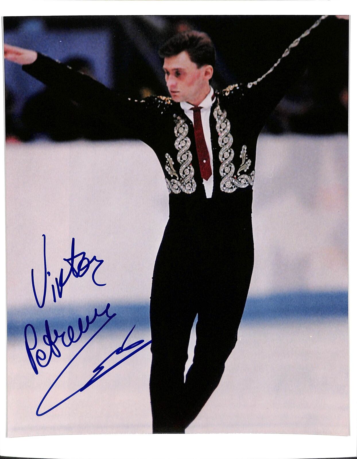 Victor Petrenko 1992 Olympic Gold Medalist Signed 8x10 Photo 180470