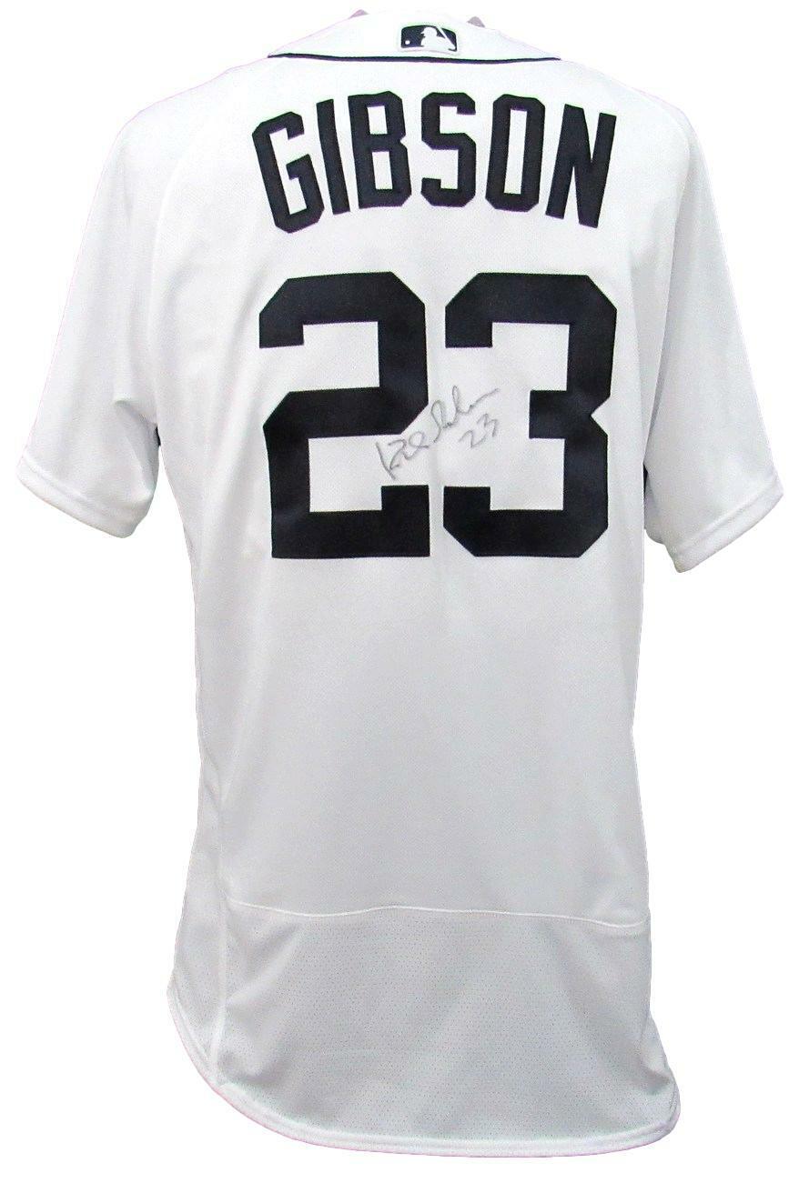 Kirk Gibson Signed/Auto Detroit Tigers Majestic Baseball Jersey PSA/DNA 163430