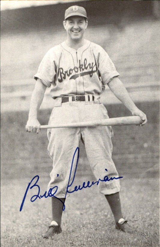 Butch Sutcliffe Boston Bees d. 1994 Signed/Auto 3x5  Photo 179253