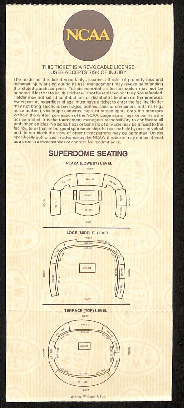 1993 NCAA Final Four 4 Webber Timeout UNC Michigan Fab 5 Full Ticket MINT 181658