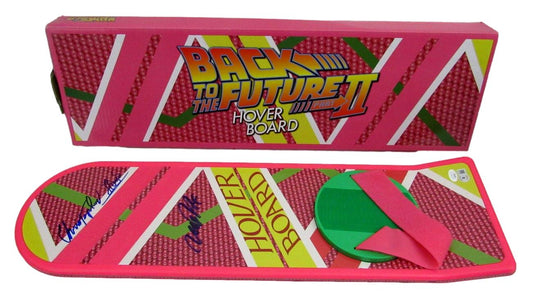 Michael J Fox/Christopher Lloyd Signed Back to the Future Hoverboard JSA BAS 765