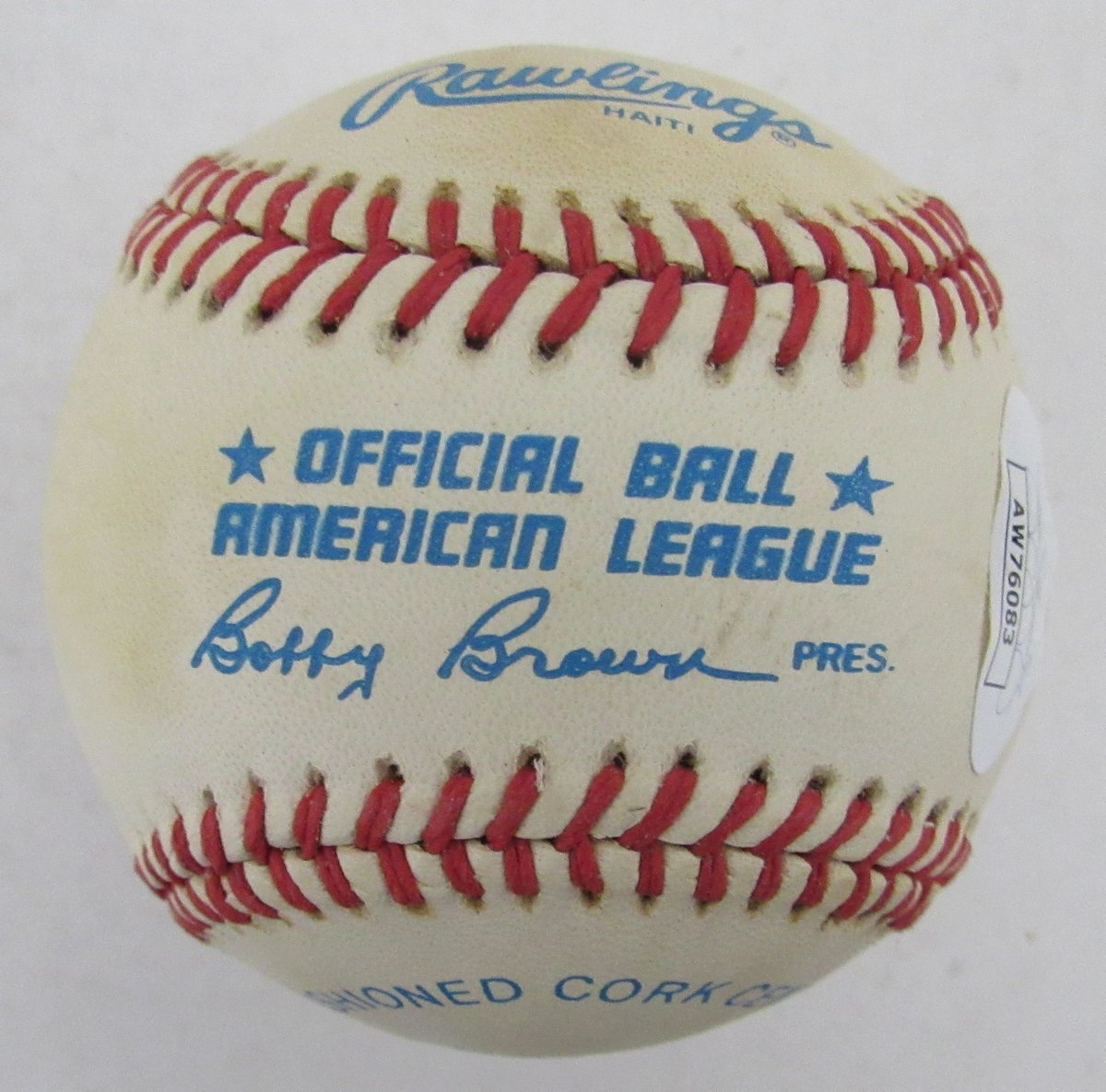 Brian Doyle Signed/Autographed OAL Baseball New York Yankees JSA 192445