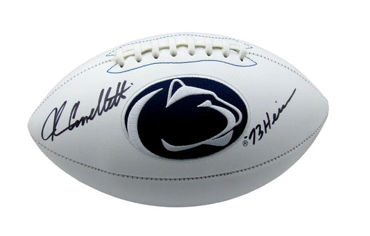 John Cappelletti Autographed/Inscr Penn State Logo Football JSA 184706