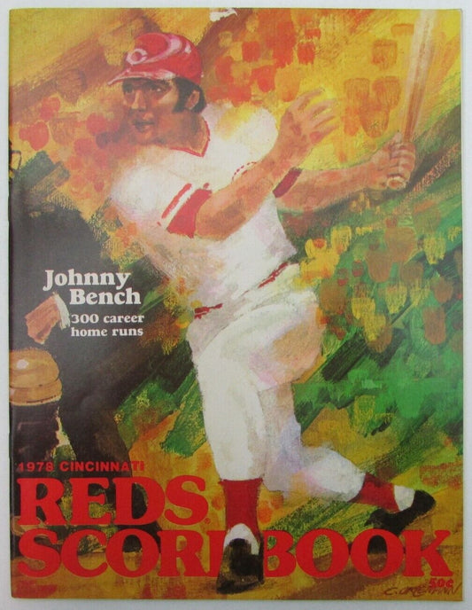 1978 Giants vs. Reds Game Program/Scorecard 9-10-78 Seaver Win, Bench HR 157368