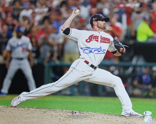 Shane Bieber Cleveland Indians Signed/Autographed 16x20 Photo Beckett 156892