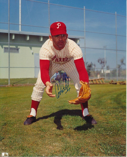 Cookie Rojas Phillies Signed/Autographed 8x10 Photo 126074