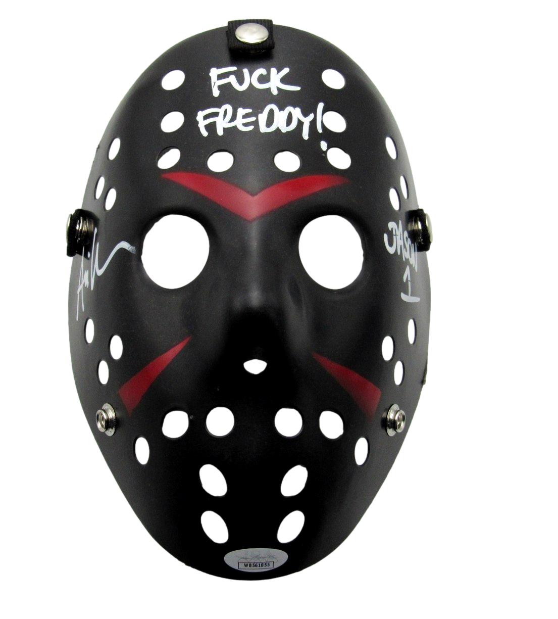 Ari Lehman Signed/Inscribed "JASON 1" Black Mask "Friday the 13th" JSA 189559