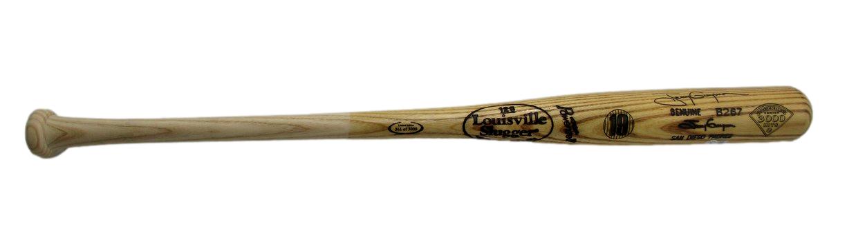 Tony Gwynn HOF Signed Louisville Slugger Bat with Stats Padres Beckett 190491