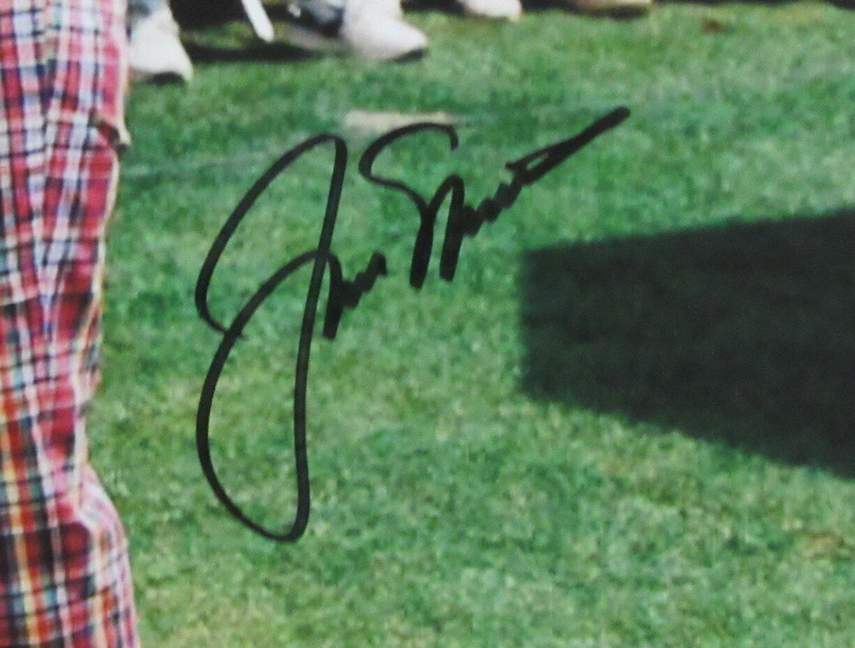 Jack Nicklaus Autographed 11x14 Photo MASTERS PGA Champ JSA