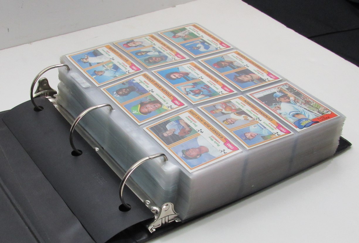 1981 Topps Complete Baseball Set (726) In Binder w/Pages Gibson Raines 192004