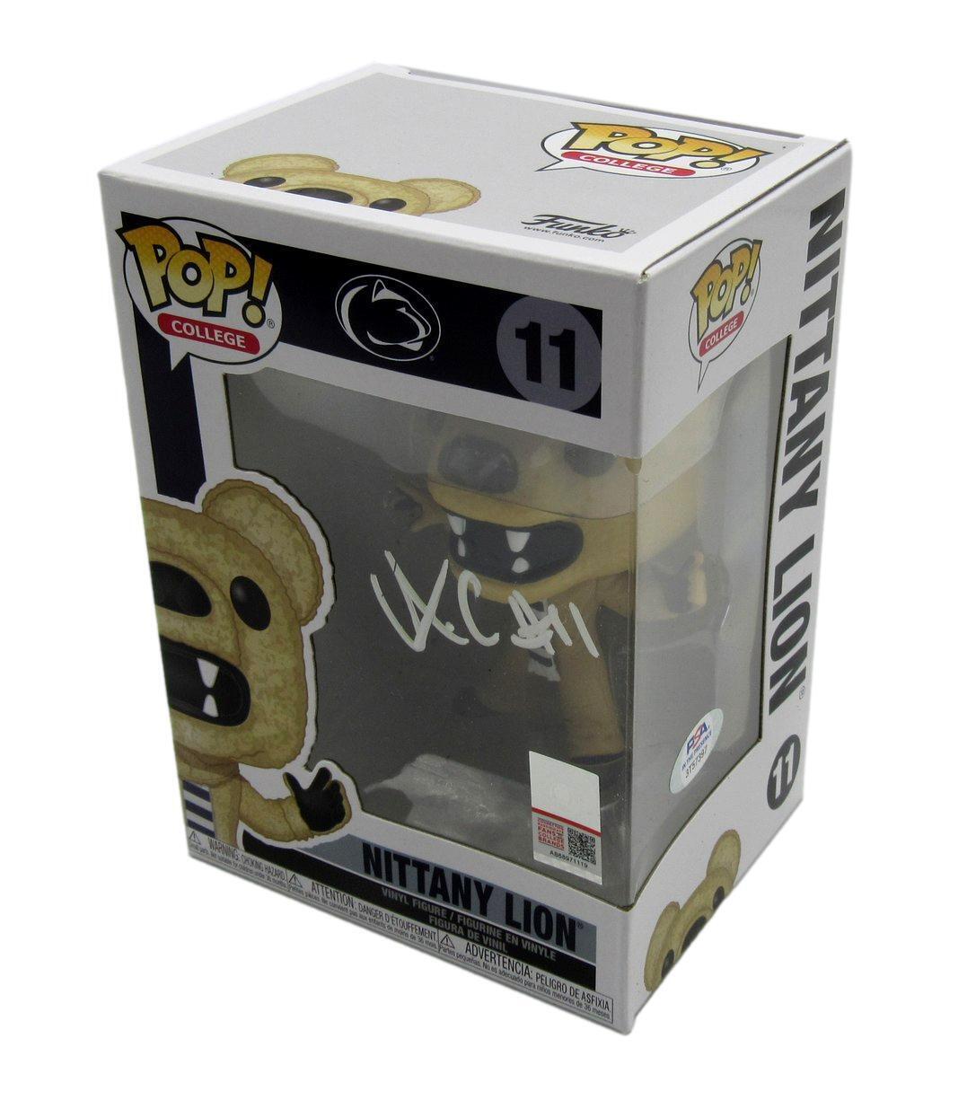 Abdul Carter Autographed Funko POP! Nittany Lion #11 Penn State PSA/DNA 178308