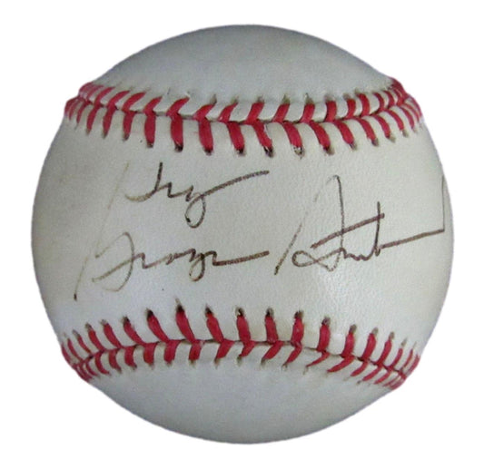 George Steinbrenner Autographed Rawlings OAL Baseball NY Yankees Owner JSA