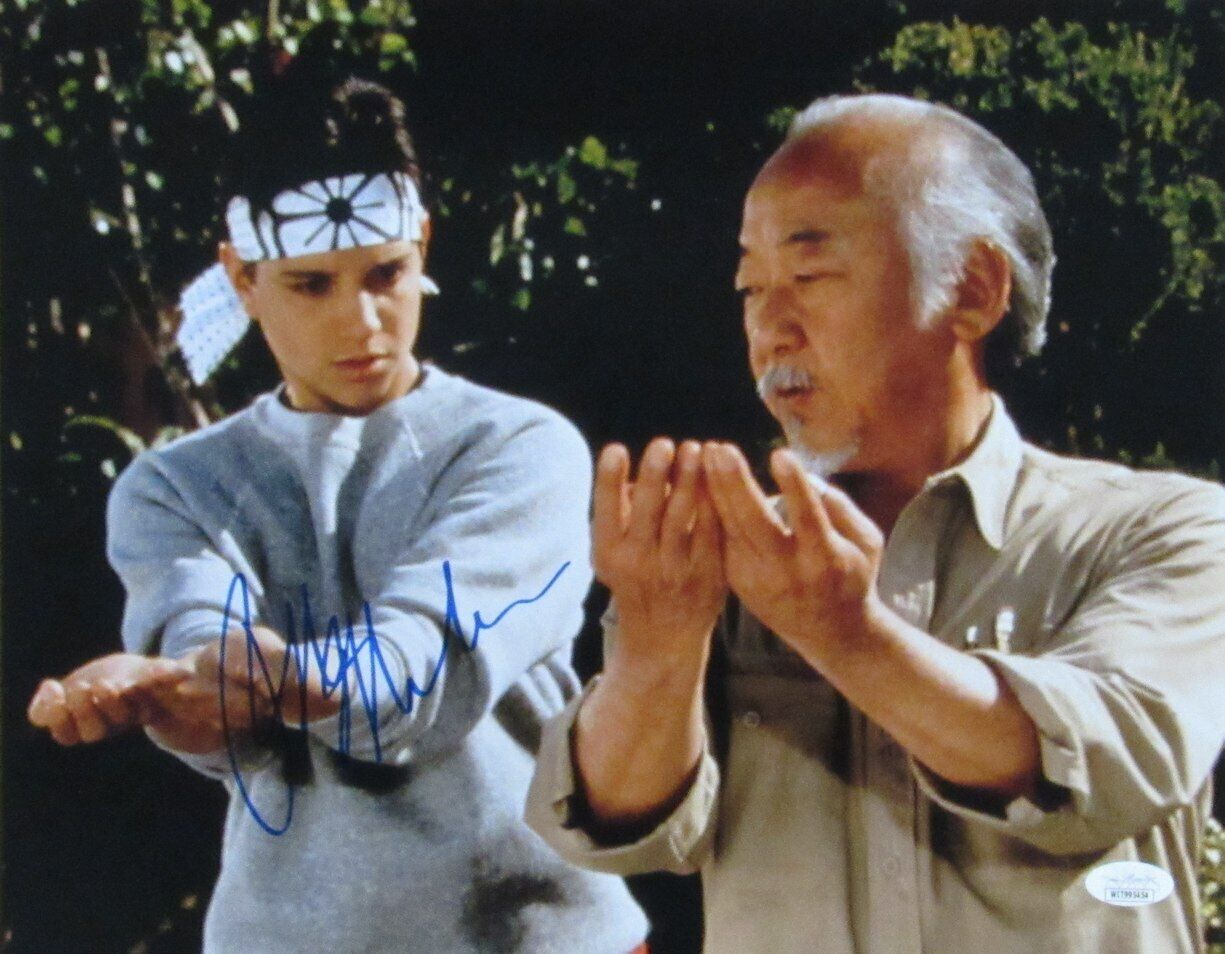 Ralph Macchio Signed/Autographed "Karate Kid" 11x14 Photo JSA 166204