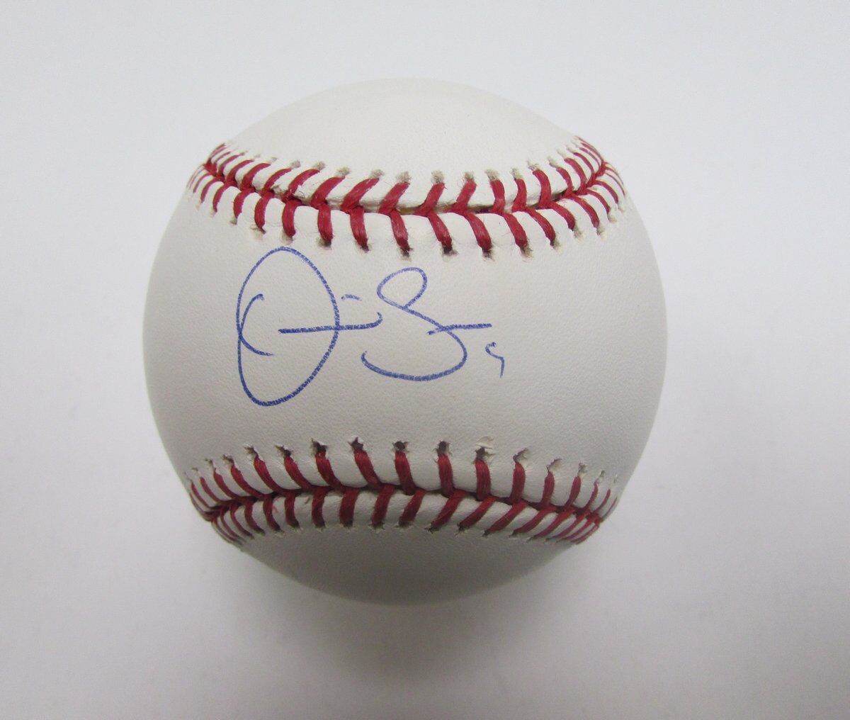 Omir Santos Signed/Autographed OML Baseball 139398