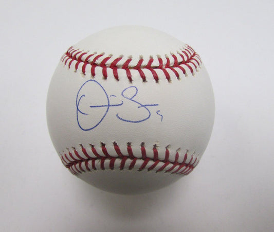 Omir Santos Signed/Autographed OML Baseball 139398