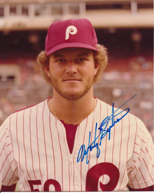 Marty Bystrom Phillies Signed/Autographed 8x10 Photo 126080