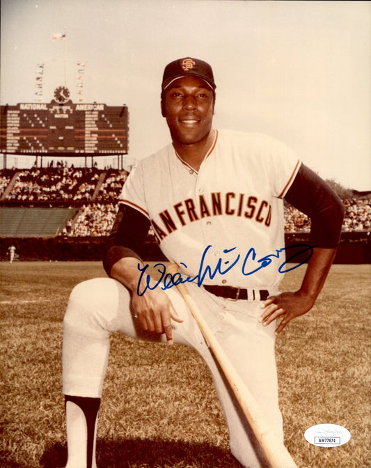 Willie McCovey HOF Signed/Autographed 8x10 Photo San Francisco Giants JSA 191218