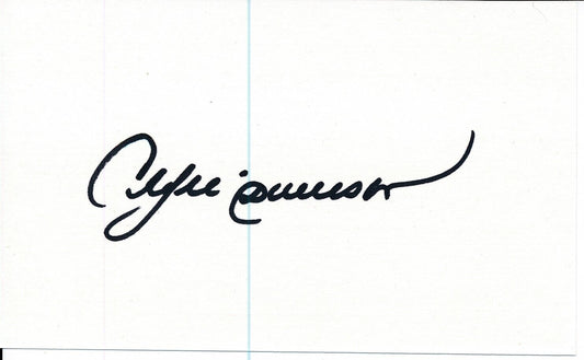 Andre Dawson HOF Montreal Expos Signed/Autographed 3x5 Index Card 163941