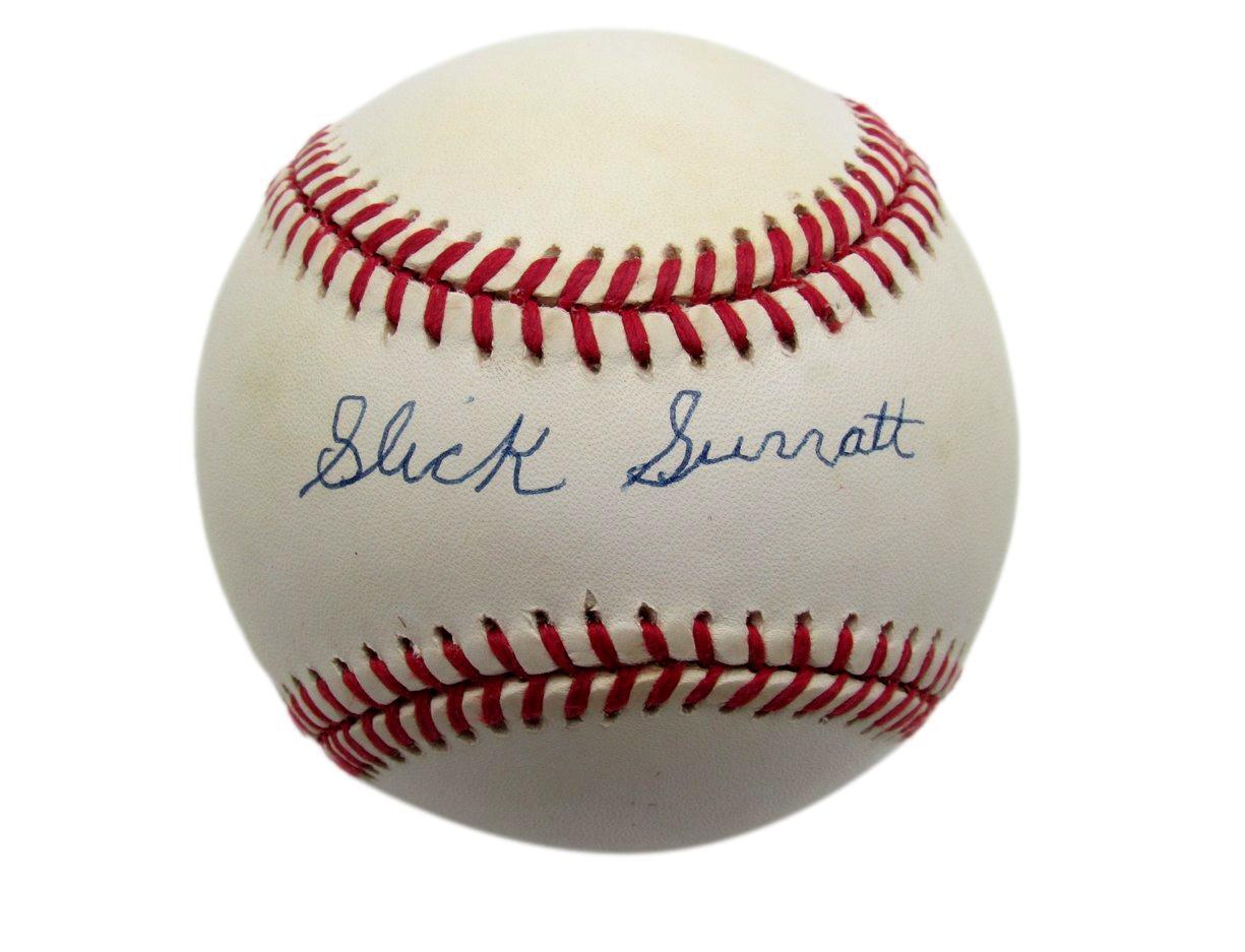 Alfred Surratt Autographed ONL Baseball Negro League KC Monarchs JSA 179748