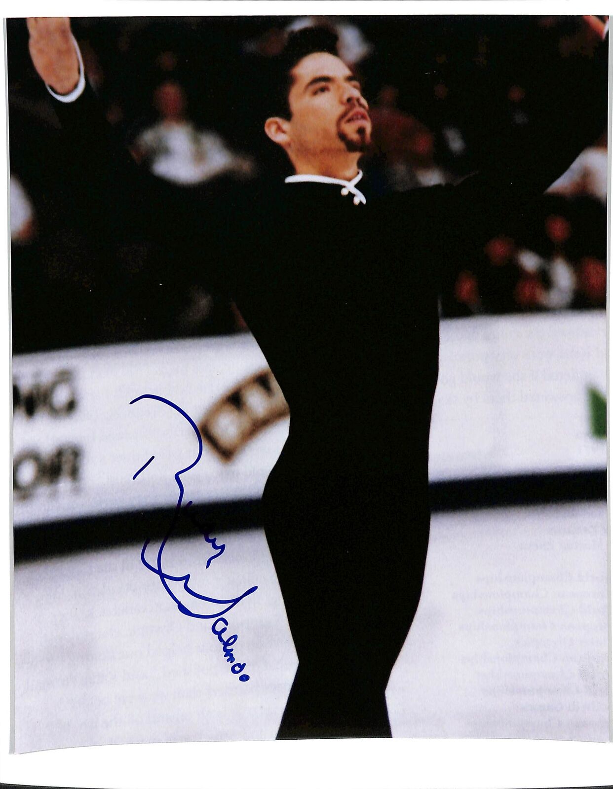 Rudy Galindo US Men's Figure Skater Signed/Autographed 8x10 Photo 170768