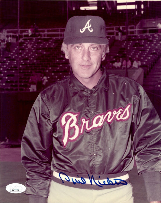 Phil Niekro HOF Signed/Autographed 8x10 Photo Atlanta Braves JSA 191191