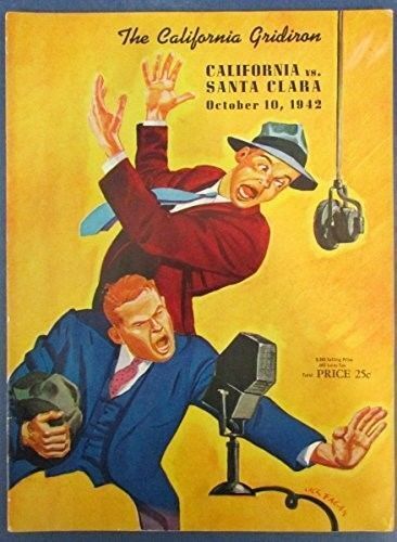 1942 The California Gridiron California v. Santa Clara Program 127009