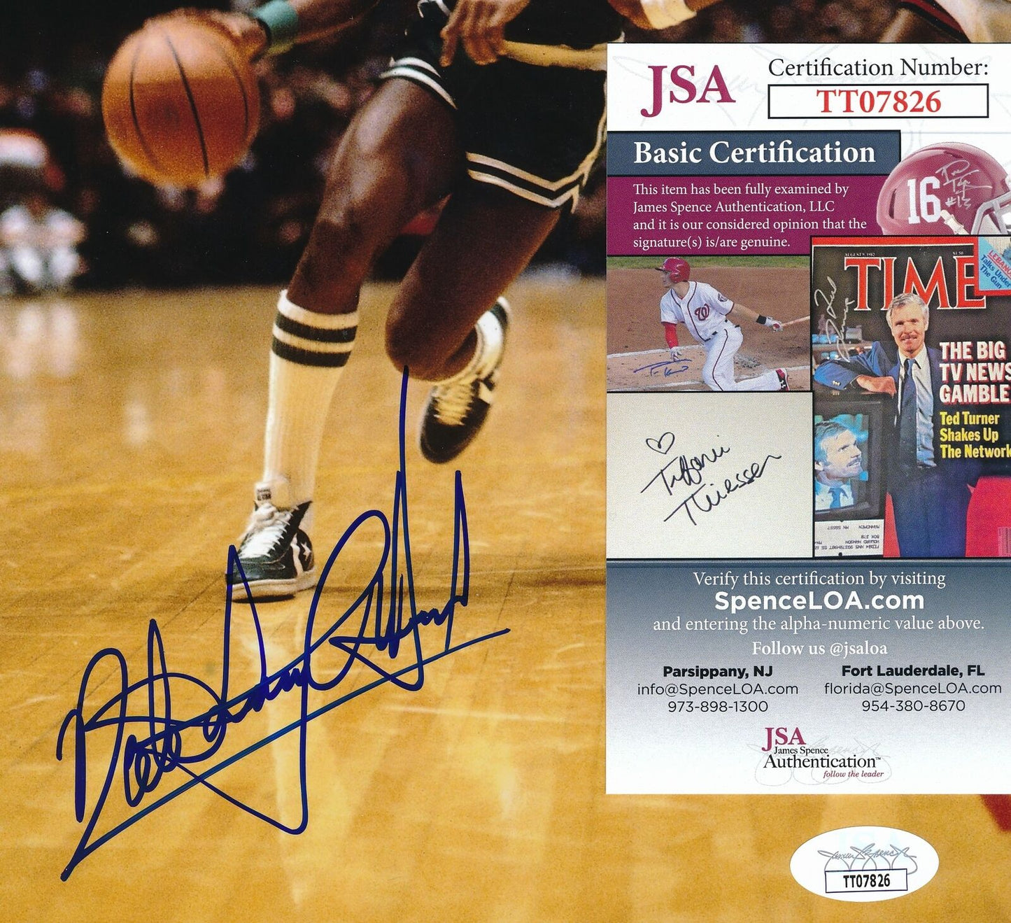 Artis Gilmore HOF Chicago Bulls Signed/Autographed 8x10 Photo JSA 164684