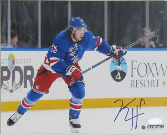 Kevin Hayes New York Rangers Autographed/Signed 8x10 Photo Steiner 135495