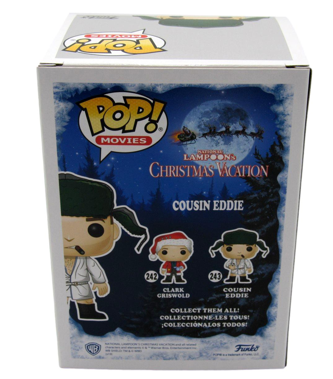 Randy Quaid Cousin Eddie #243 Autographed Funko Pop! Christmas Vacation JSA 6120