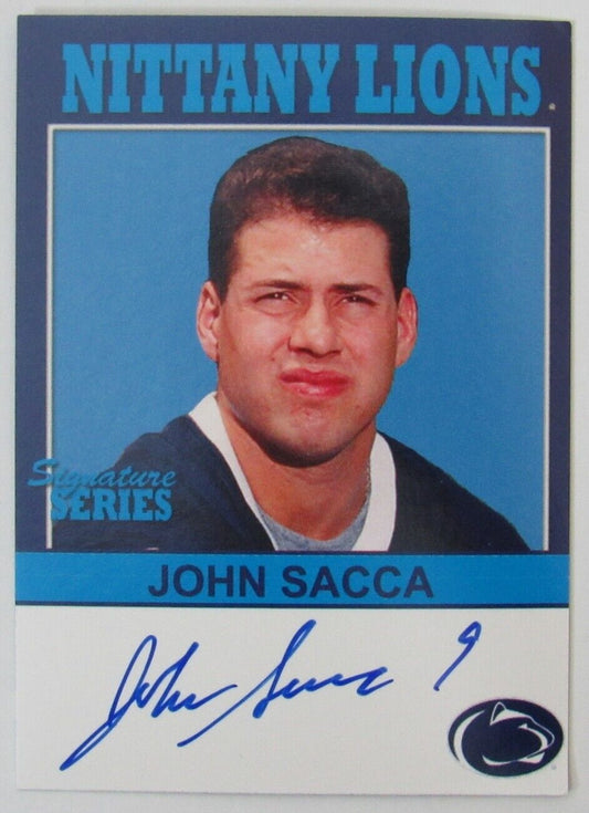 John Sacca Penn State Nittany Lions Signed/Auto 2006 TK Legacy Card 150705