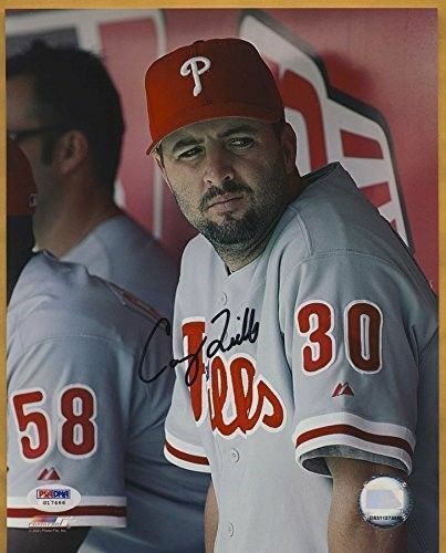 CORY LIDLE Phillies Signed/Autographed 8x10 Photo PSA/DNA 132988