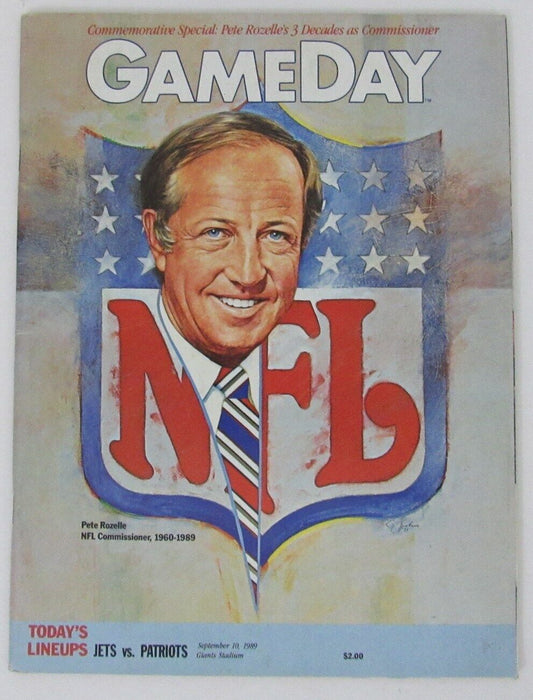 September 10, 1988 New York Jets vs. New England Patriots NFL GameDay Program