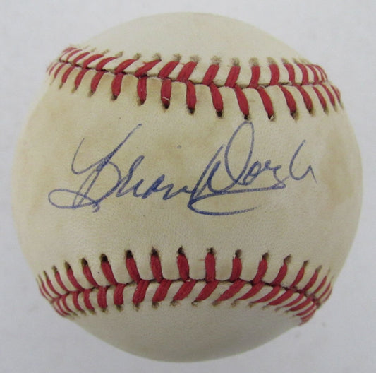 Brian Doyle Signed/Autographed OAL Baseball New York Yankees JSA 192444