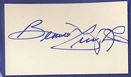 Bennie Cunningham Steelers Signed/Auto 3x5 Index Card