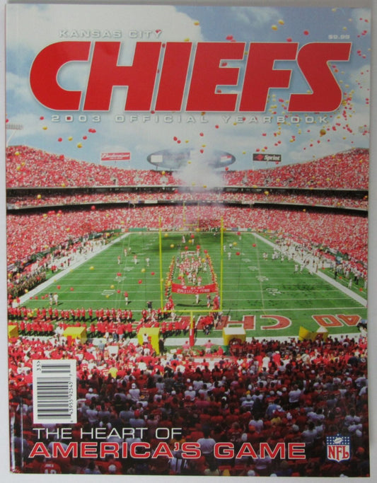 2003 Kansas City Chiefs Football Official Yearbook 146026