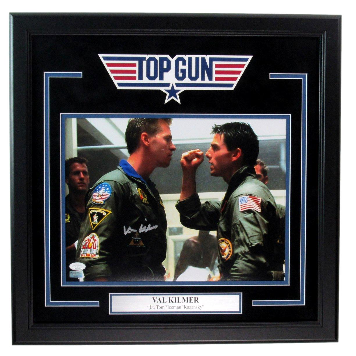 Val Kilmer Signed/Autographed 11x14 Photo "Top Gun" Framed JSA 189789