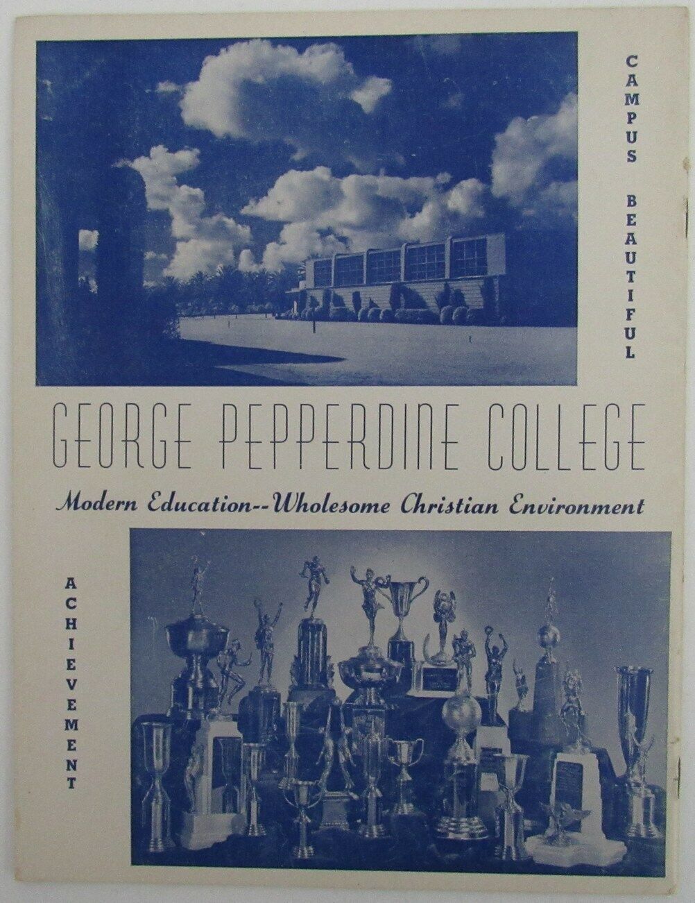 1947 LA National College Basketball Championships Program 156523