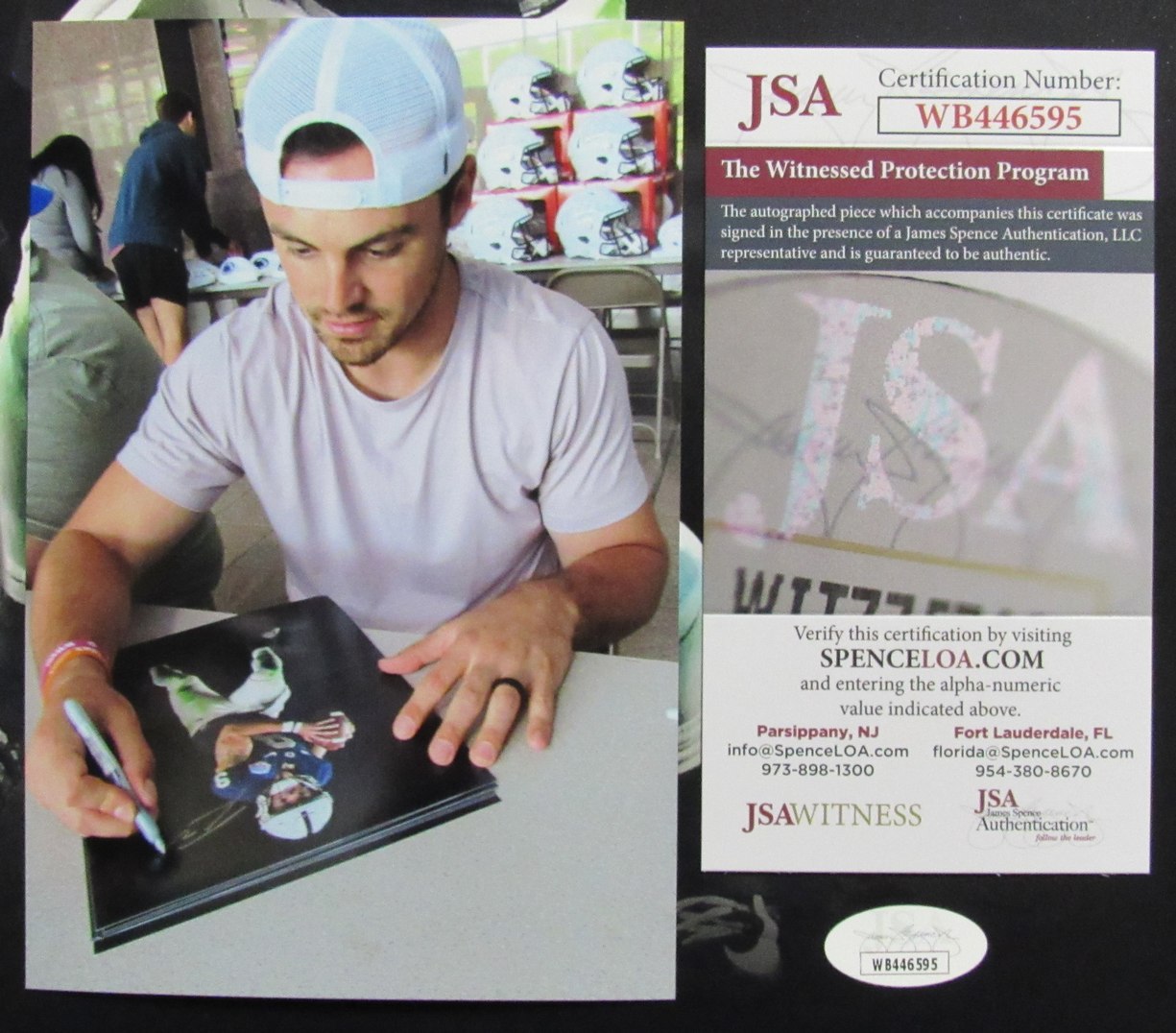 Trace McSorley Signed/Auto 11x14 Photo Penn State Football JSA 190347