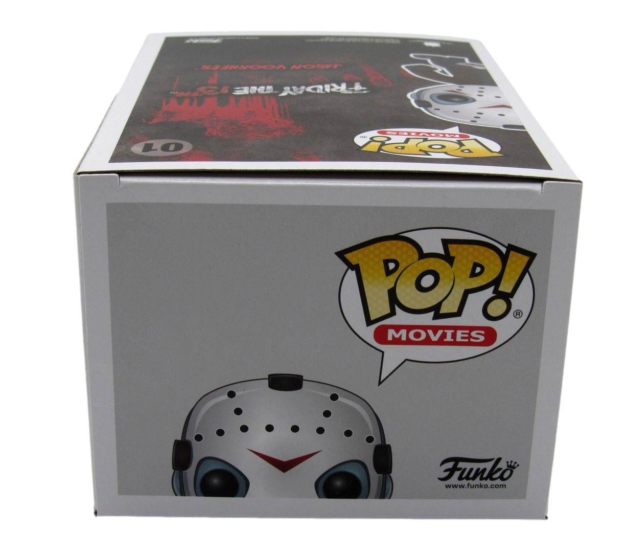 Ari Lehman Signed/Insc Funko Pop! #01 "Friday the 13th" Signed Blue JSA 190722