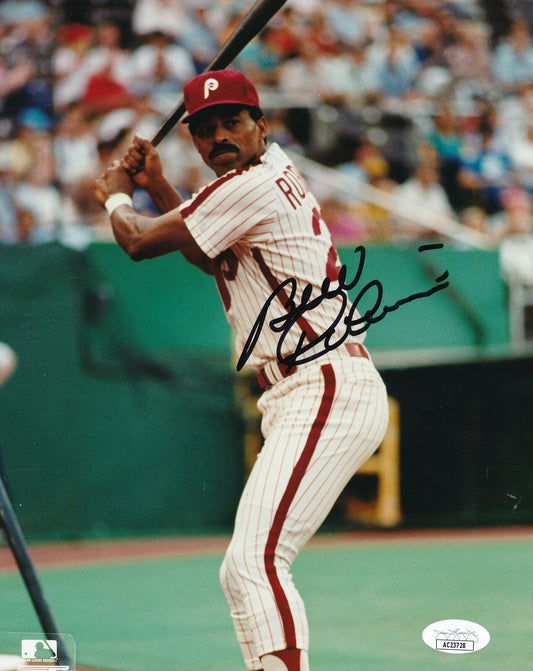 Bill Robinson Autographed 8x10 Photo Philadelphia Phillies JSA