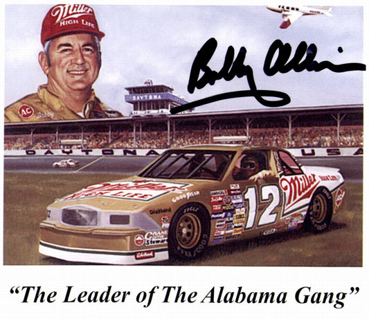 Bobby Allison Nascar Racing Legend Signed/Autographed 3.5x3.5 Color Photo 153931