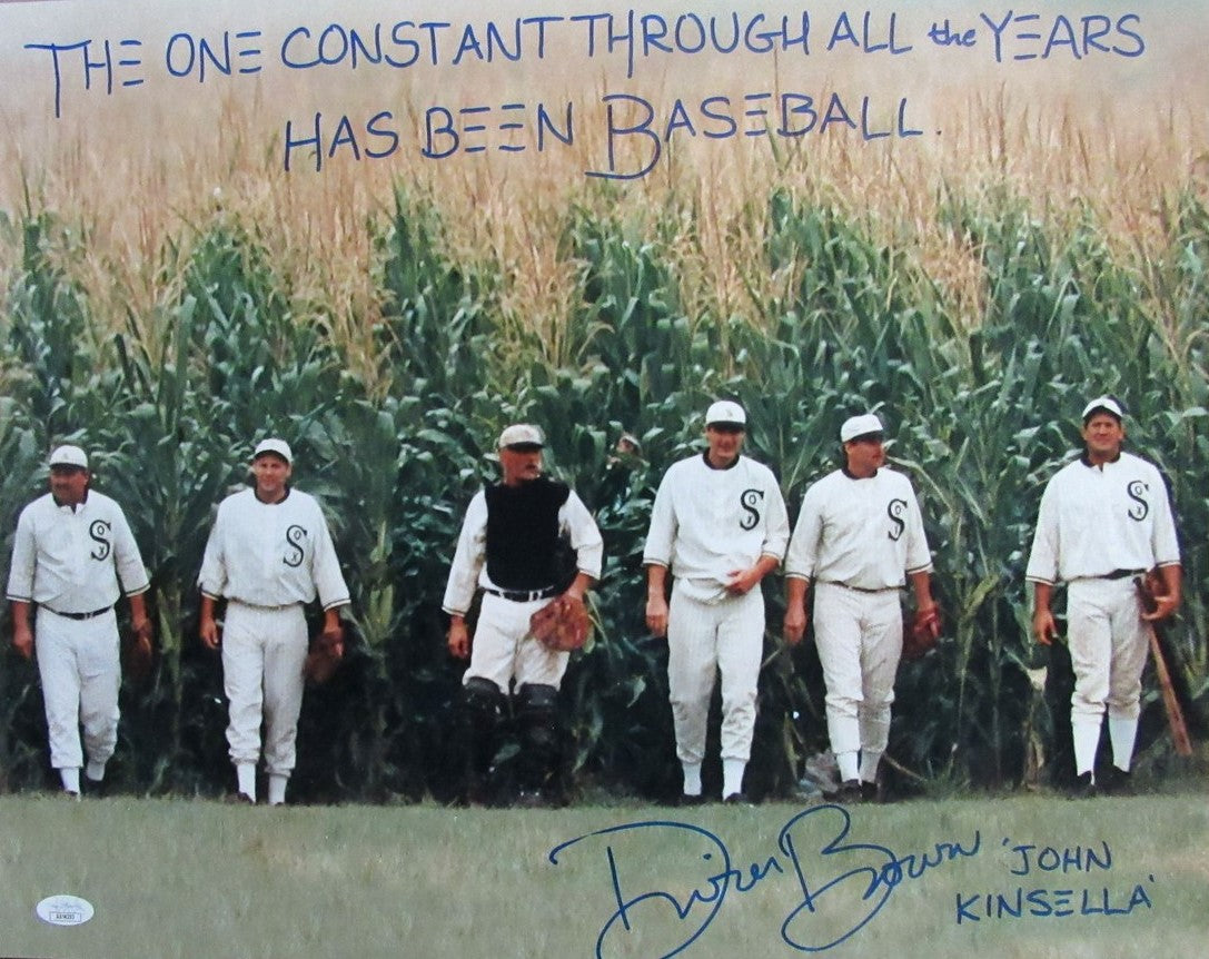 Dwier Brown Signed/Inscribed 16x20 Photo "Field of Dreams" JSA 186252