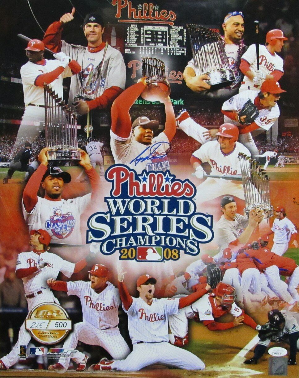 Ryan Howard Philadelphia Phillies Signed/Autographed 16x20 Photo JSA 166591