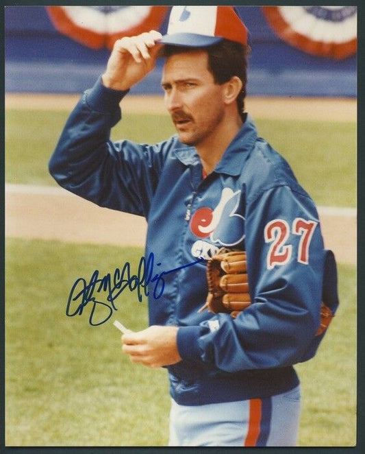 Andy McGaffigan Montreal Expos Signed/Autographed 8x10 Photo *120550