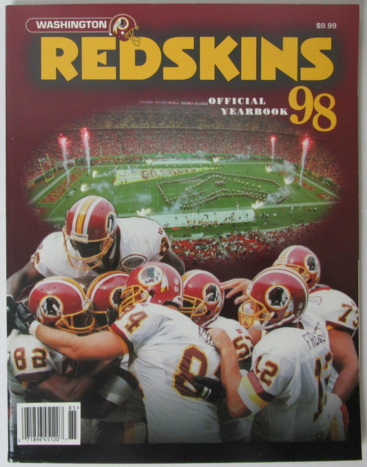 1998 Washington Redskins Football Official Yearbook 145639