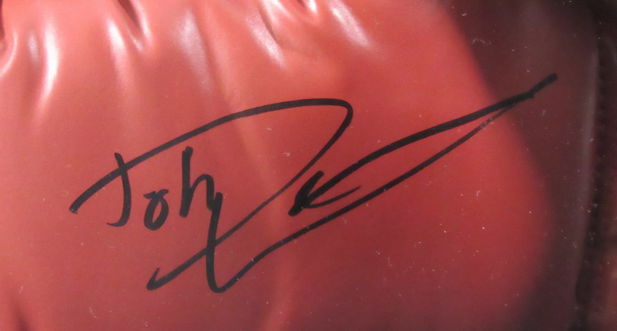 Dolph Lundgren Signed Left Boxing Glove "Rocky IV" Framed PSA/DNA 183836