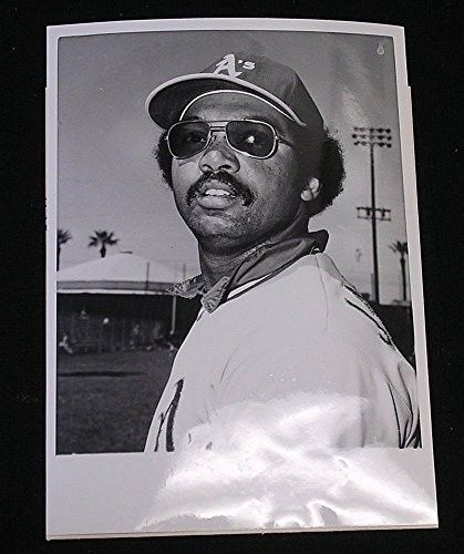 1976 Reggie Jackson A's Wire/Press Photo 5x7