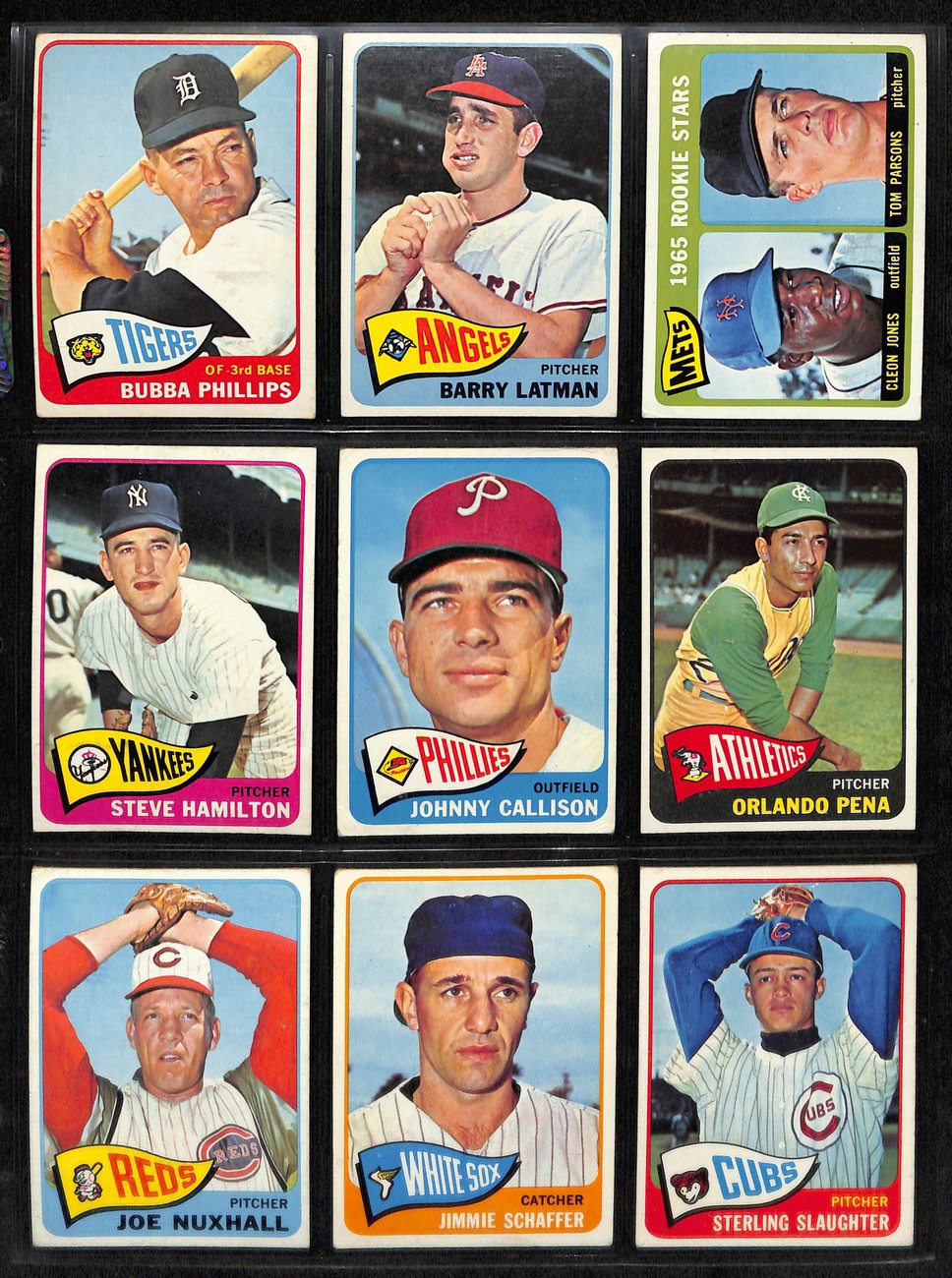 1965 Topps Baseball Card Complete Set (1-598) Mantle Koufax Morgan Mays 191959