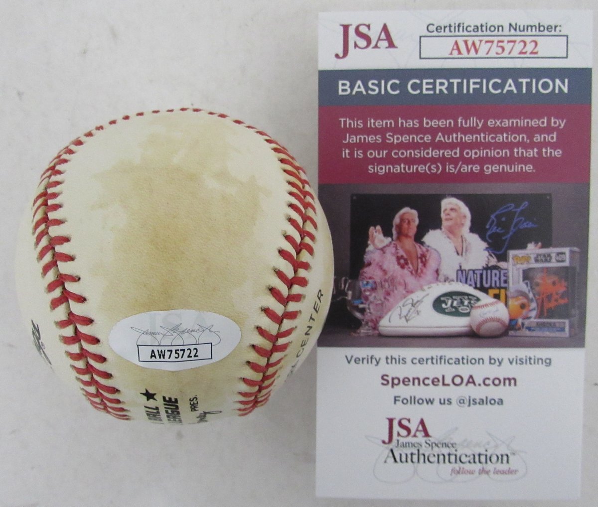 Dave Kingman Signed/Autographed ONL Baseball New York Mets JSA 192431