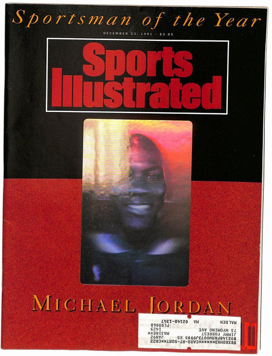 December 23, 1991 Michael Jordan HOF Chicago Bullls  Sports Illustrated 181651